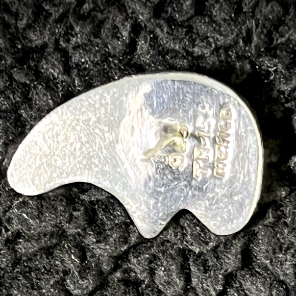 Sterling Silver Fetish Bear Earrings for pierced ears - Picture 4 of 4